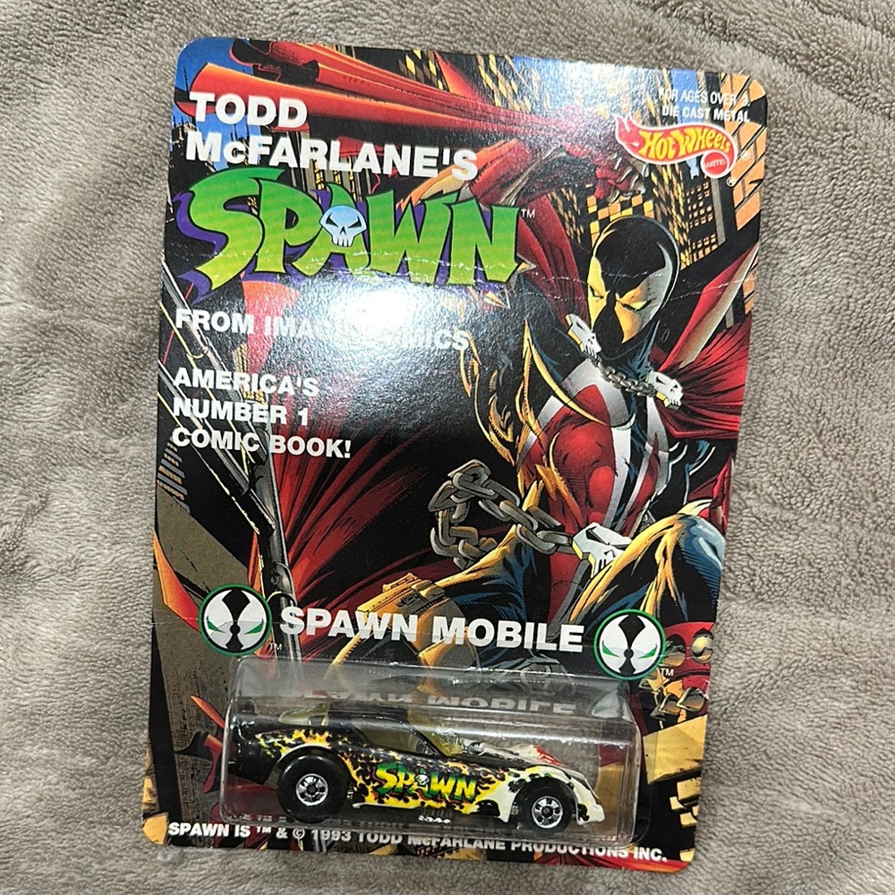 Hot Wheels Spawn Mobile Die-Cast Car